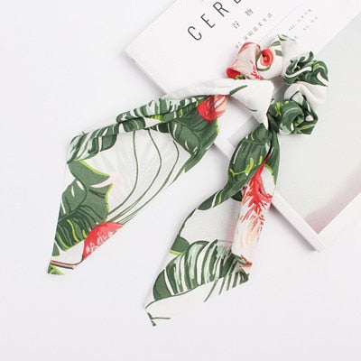 Ponytail Bow Ties Scrunchies
