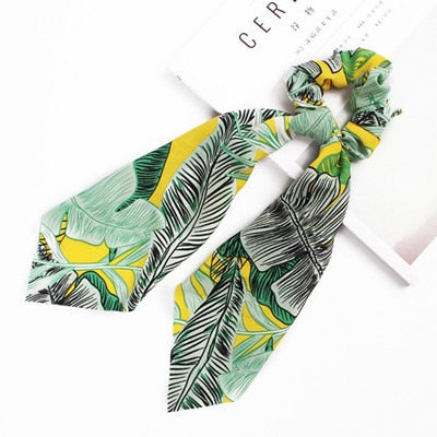 Ponytail Bow Ties Scrunchies