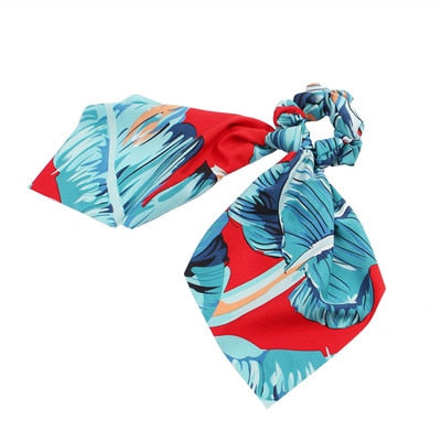 Ponytail Bow Ties Scrunchies