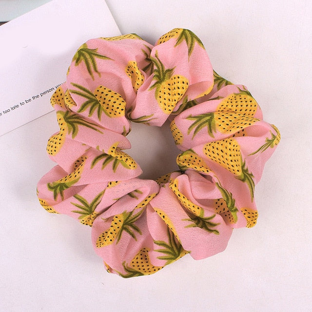 Striped Lady Scrunchies
