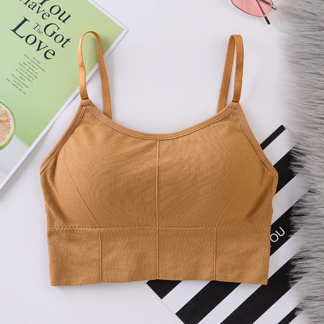 Women Breathable Sports Bra Anti-sweat Shockproof Padded
