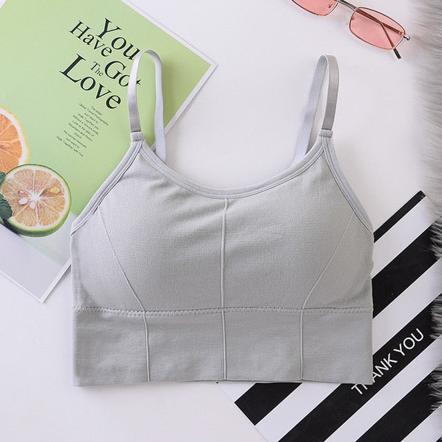 Women Breathable Sports Bra Anti-sweat Shockproof Padded