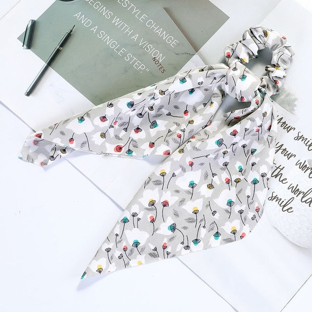Scarf Bow Scrunchies
