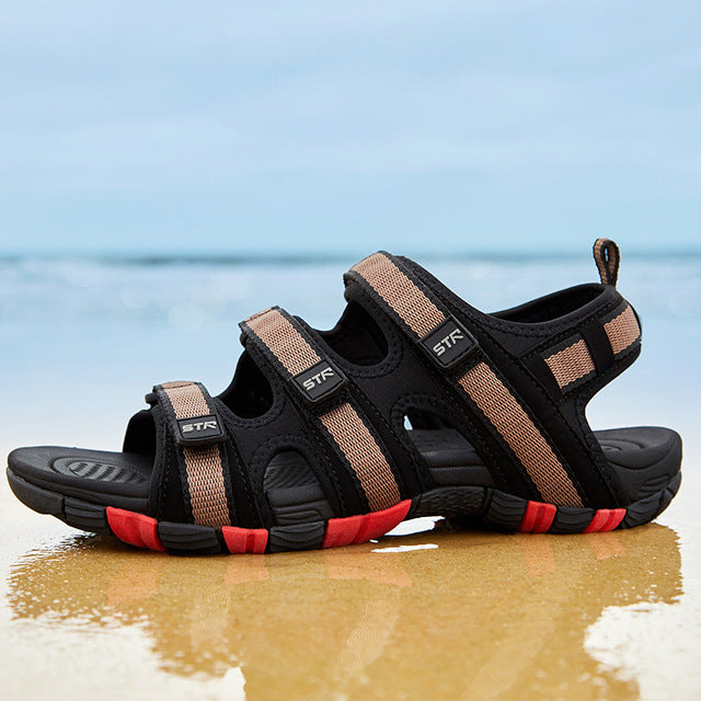 Summer Men Sandals Hook &loop Men's Summer Shoes