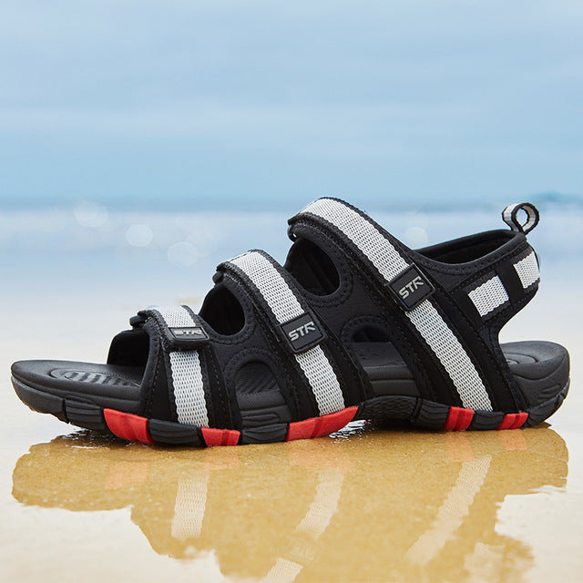 Summer Men Sandals Hook &loop Men's Summer Shoes