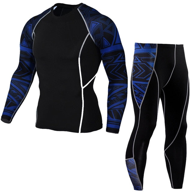 Winter Thermal Underwear Set Men's