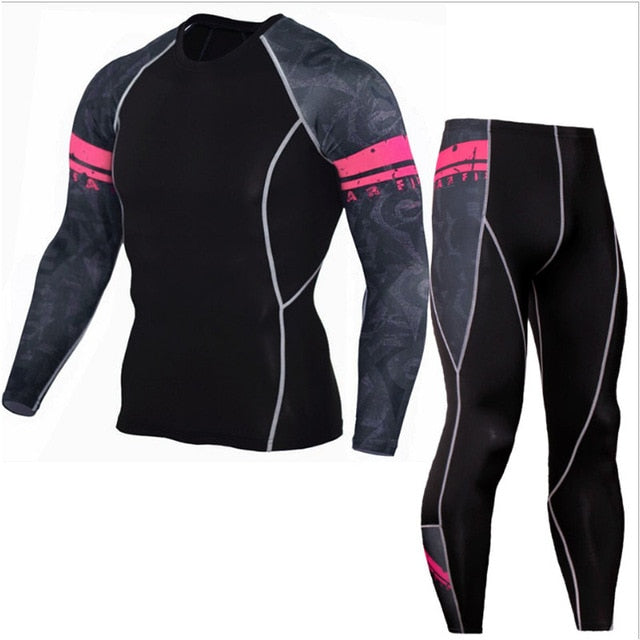 Winter Thermal Underwear Set Men's