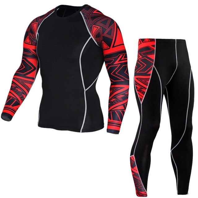Winter Thermal Underwear Set Men's