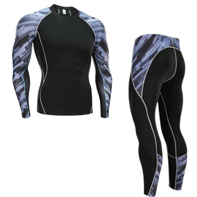Winter Thermal Underwear Set Men's