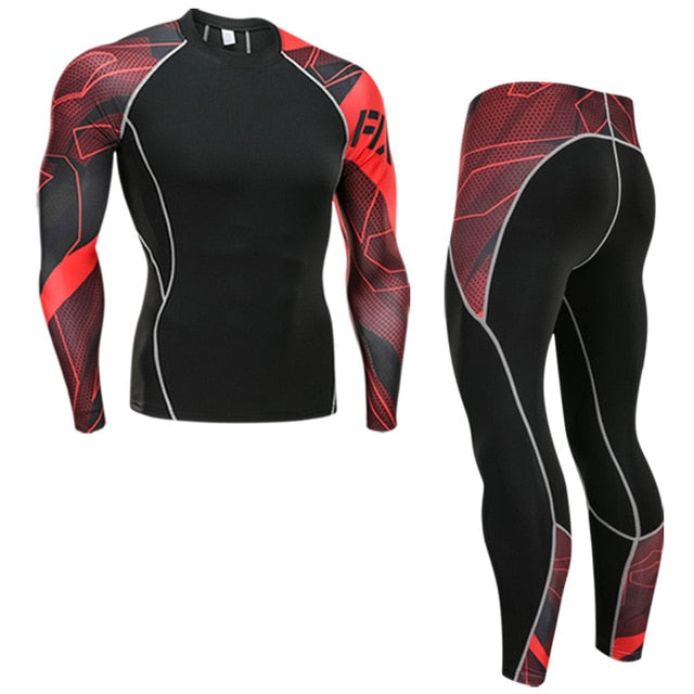Winter Thermal Underwear Set Men's