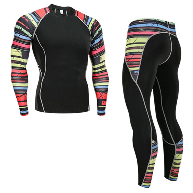 Winter Thermal Underwear Set Men's