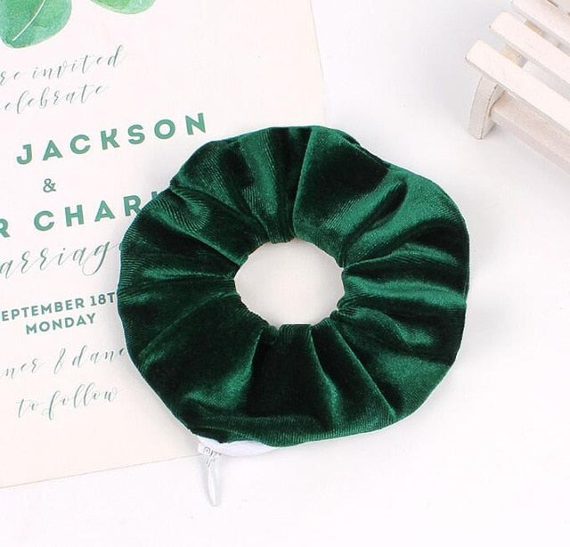 Velvet Brand Scrunches With Zip