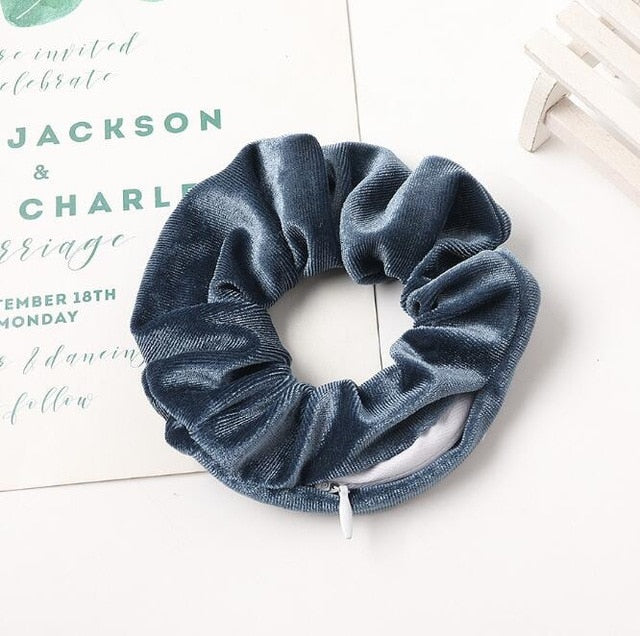Velvet Brand Scrunches With Zip
