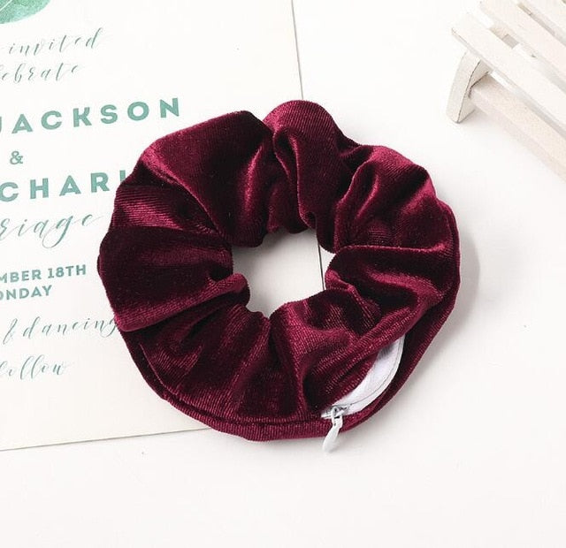 Velvet Brand Scrunches With Zip