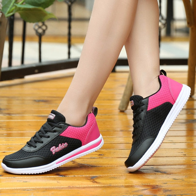 Women Shoes Summer White Sneakers Basket Femme Super Light Vulcanized Shoes