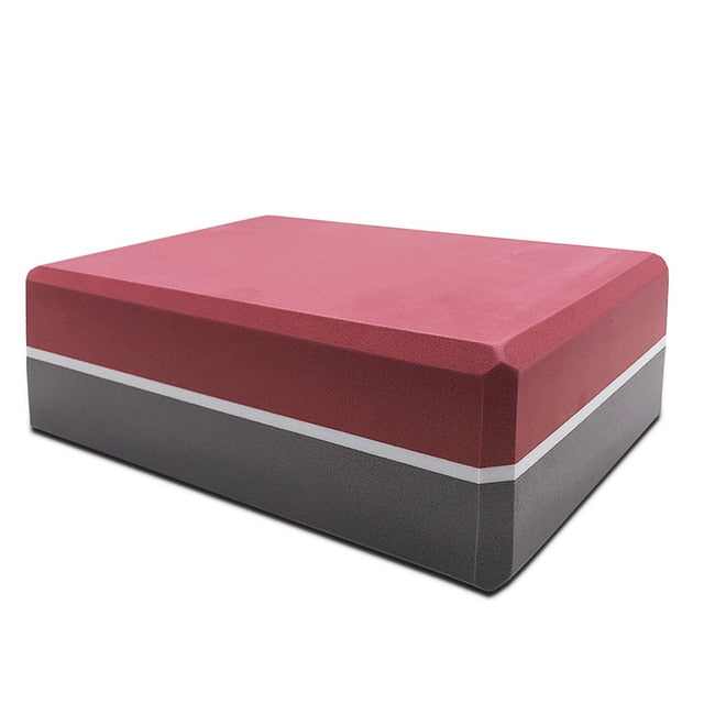 Yoga Block Brick Sports Exercise Gym Foam Workout Stretching Aid