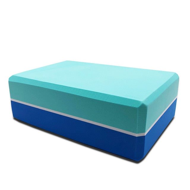 Yoga Block Brick Sports Exercise Gym Foam Workout Stretching Aid