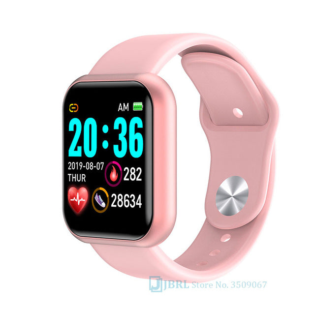 Square Digital Watch Women Sport Men Watches Electronic LED
