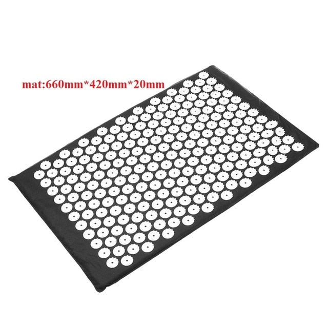 Massager Cushion Massage Yoga Mat Acupressure Relieve Stress Back Body Pain