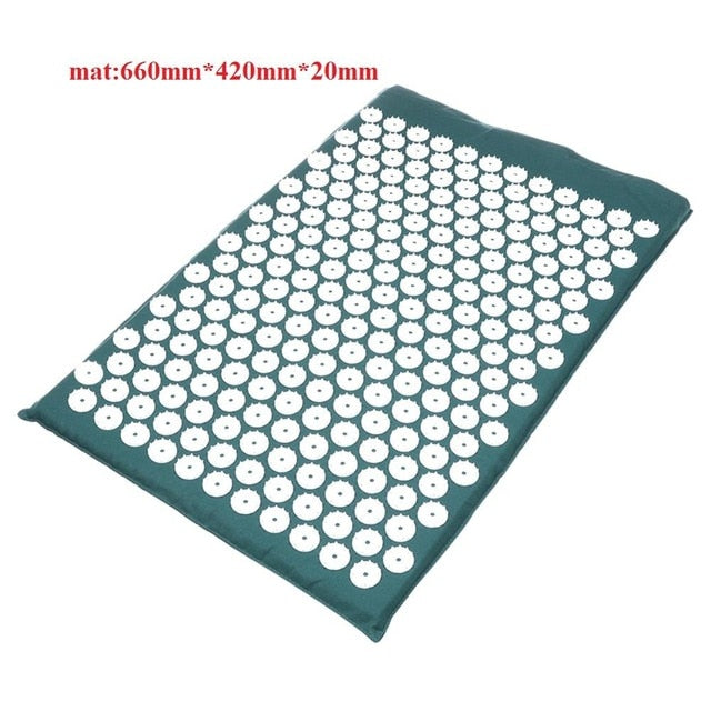 Massager Cushion Massage Yoga Mat Acupressure Relieve Stress Back Body Pain
