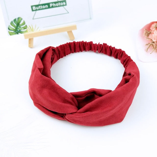 Knotted Turban Hair Scrunchies