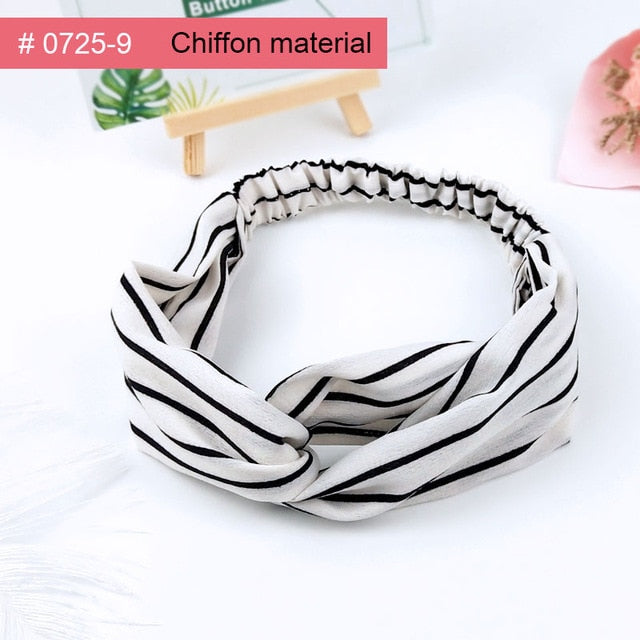 Knotted Turban Hair Scrunchies