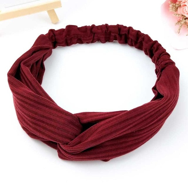 Knotted Turban Hair Scrunchies