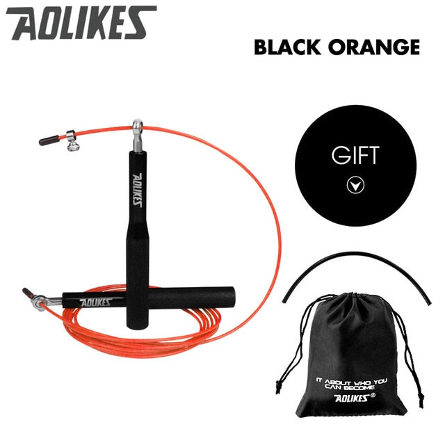 Crossfit Speed Jump Rope For Training With Carrying Bag Spare Cable