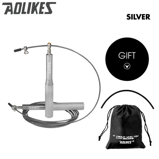 Crossfit Speed Jump Rope For Training With Carrying Bag Spare Cable