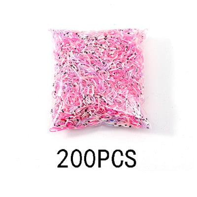 Colourful Disposable Elastic Hair Band Scrunchies