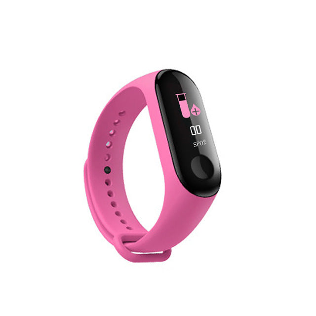 Smart Sports watch blood pressure heart rate monitor message reminder Bluetooth waterproof