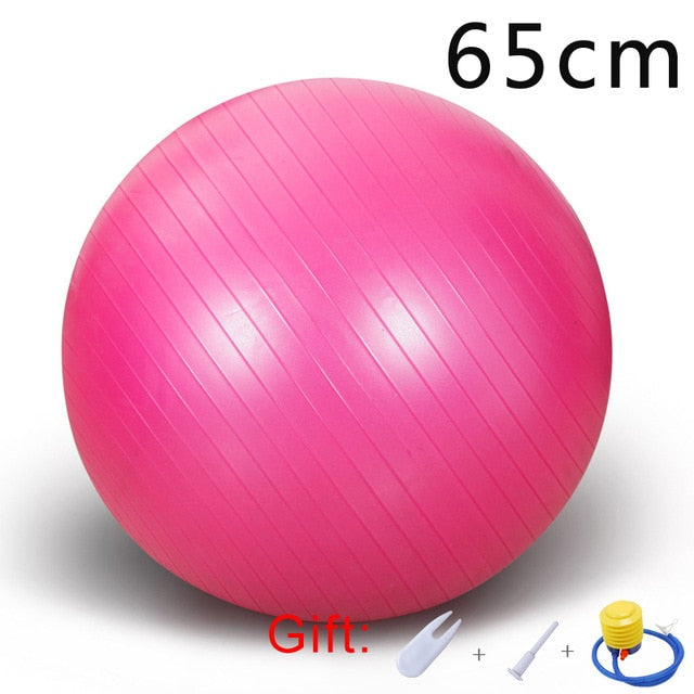 Anti-Burst Yoga Balls