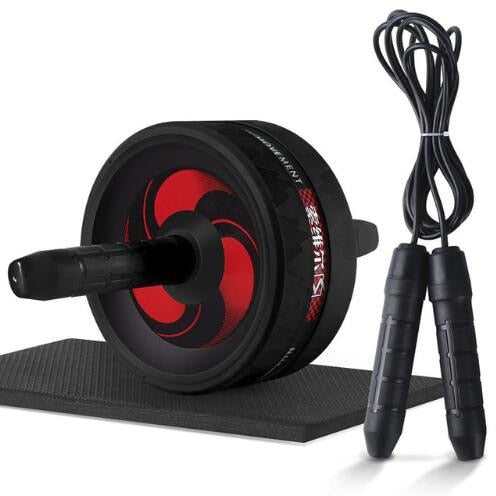 New 2 in 1 Ab Roller&Jump Rope For Arm Waist Leg Exercise Fitness Equipment