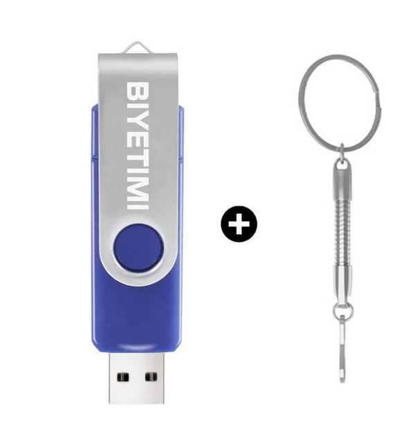 Biyetimi Multifunctional USB Flash Drive otg 2.0 pendrive 64gb cle usb флэш-накопител stick 32gb 16gb 8gb 4g Pen Drive for phone