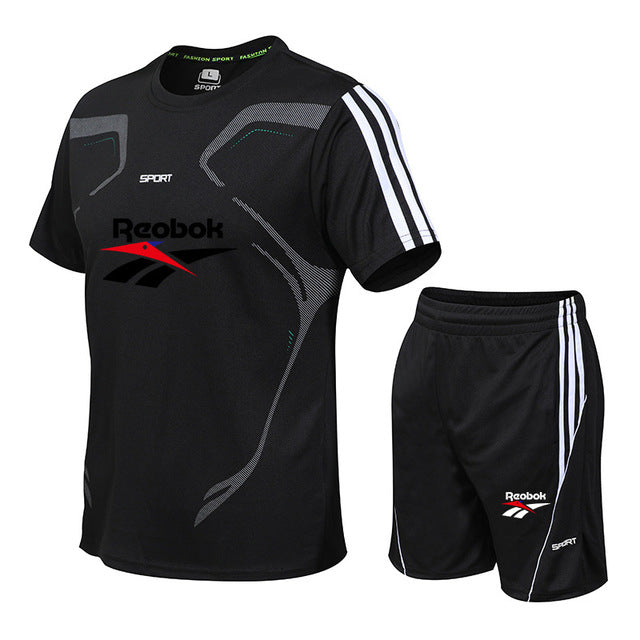Men Sweat Suit Casual Sets Quick Drying Sport suits