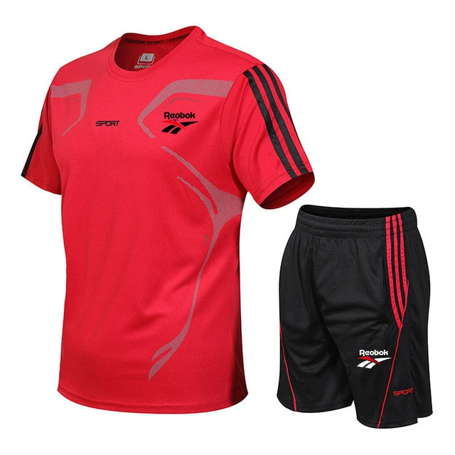 Men Sweat Suit Casual Sets Quick Drying Sport suits