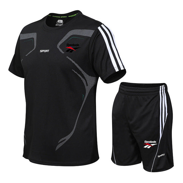 Men Sweat Suit Casual Sets Quick Drying Sport suits