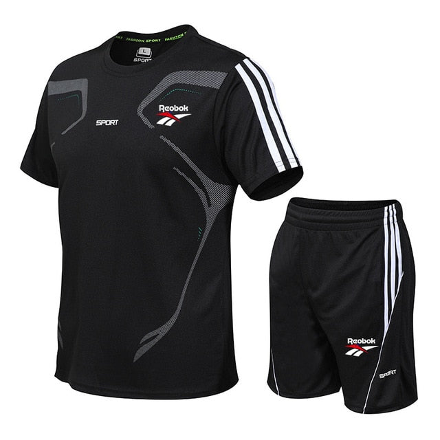 Men Sweat Suit Casual Sets Quick Drying Sport suits