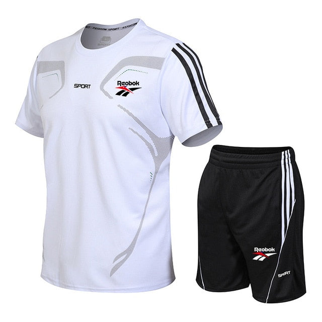 Men Sweat Suit Casual Sets Quick Drying Sport suits
