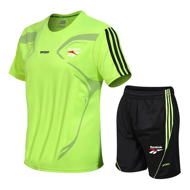 Men Sweat Suit Casual Sets Quick Drying Sport suits