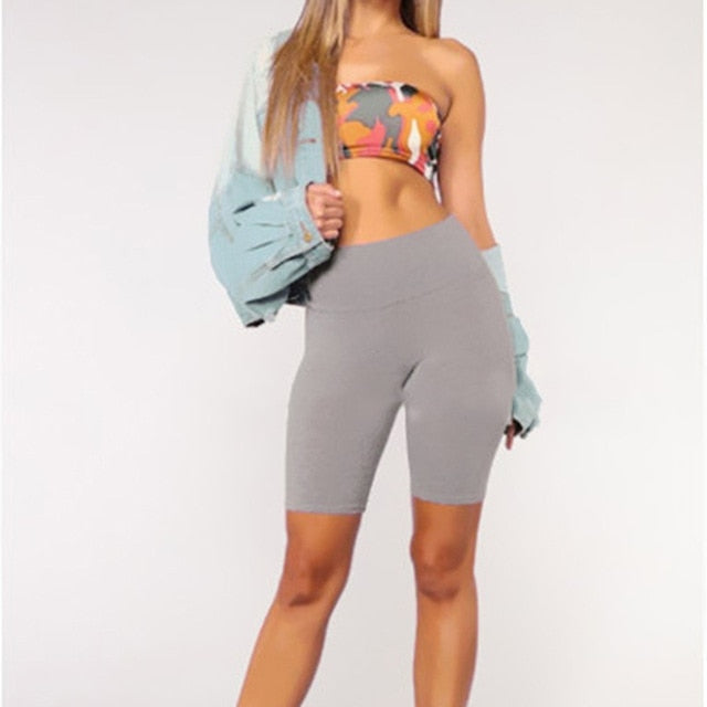 Women Five-point Short Leggings