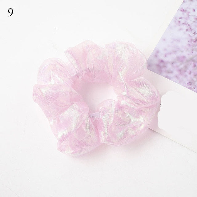 Striped Lady Scrunchies
