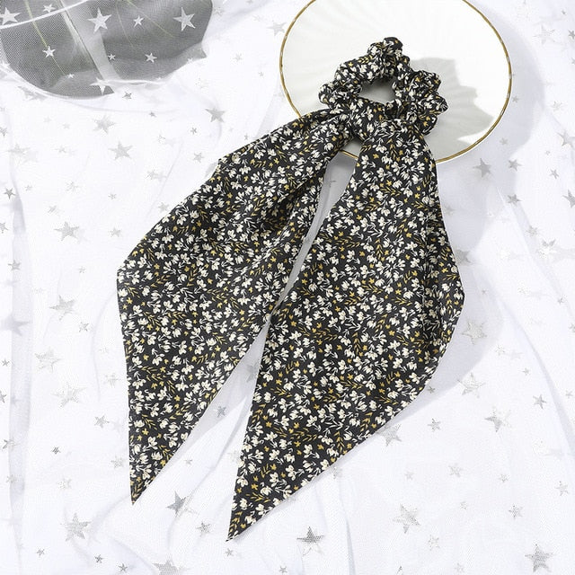 Scarf Bow Scrunchies