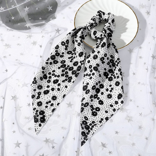Scarf Bow Scrunchies