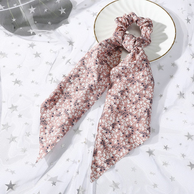 Scarf Bow Scrunchies