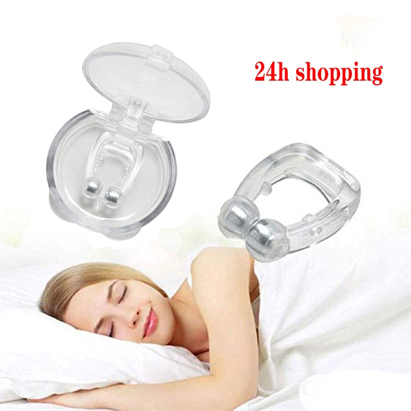 Silicone Magnetic Anti Snoring Nose Clip