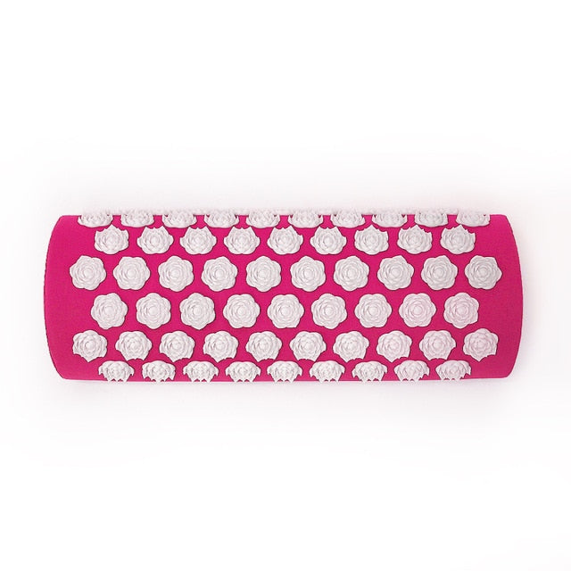 Spike Mat Acupressure Mat, Massage Mat Acupuncture Pillow Set Yoga Mat Needle Relieve Back, Neck and Sciatic Pain, Relax Muscles