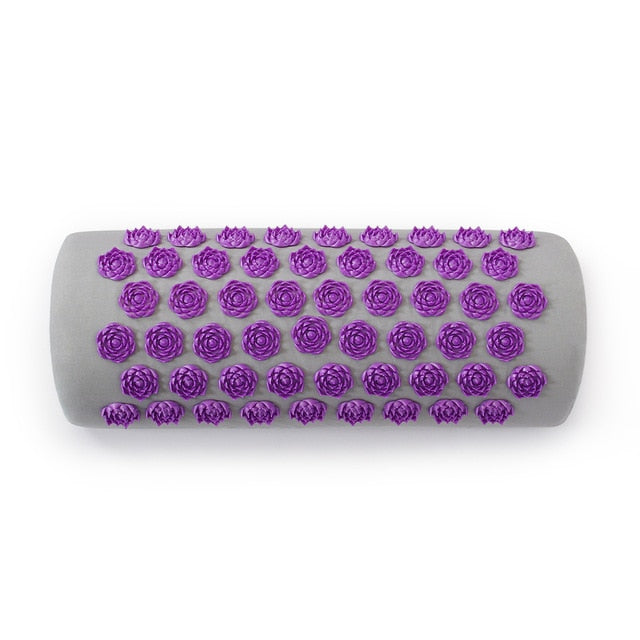 Spike Mat Acupressure Mat, Massage Mat Acupuncture Pillow Set Yoga Mat Needle Relieve Back, Neck and Sciatic Pain, Relax Muscles