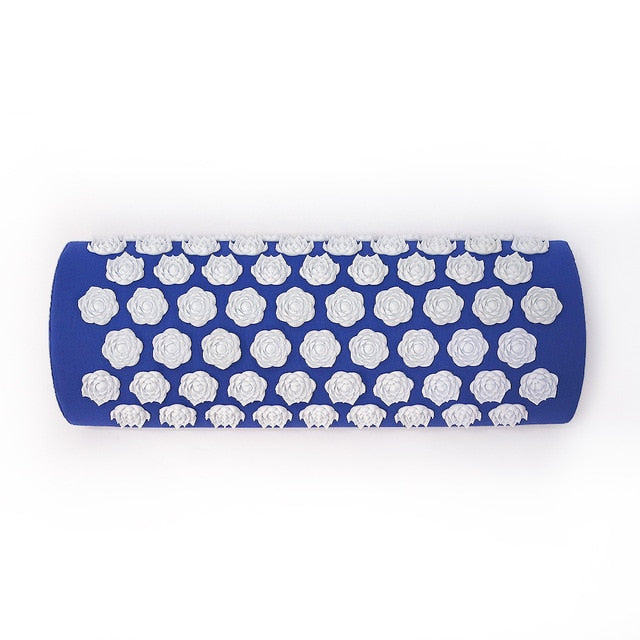 Spike Mat Acupressure Mat, Massage Mat Acupuncture Pillow Set Yoga Mat Needle Relieve Back, Neck and Sciatic Pain, Relax Muscles