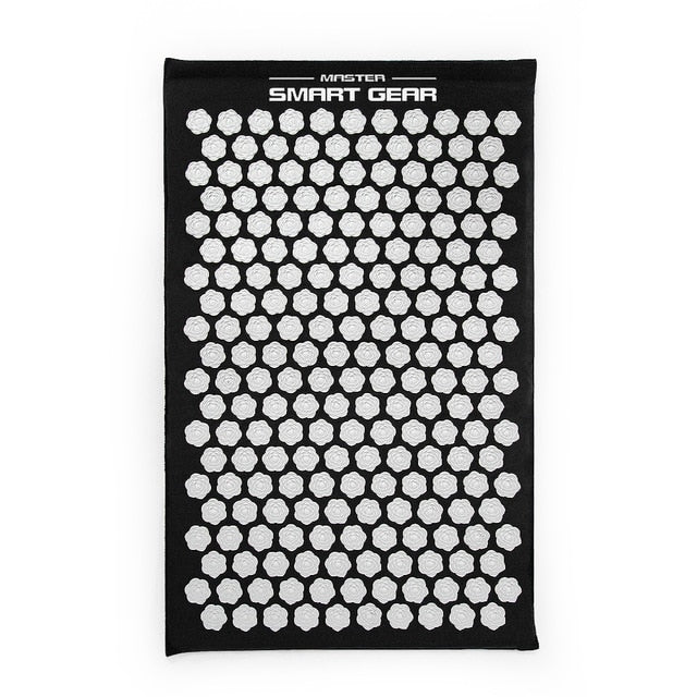 Spike Mat Acupressure Mat, Massage Mat Acupuncture Pillow Set Yoga Mat Needle Relieve Back, Neck and Sciatic Pain, Relax Muscles